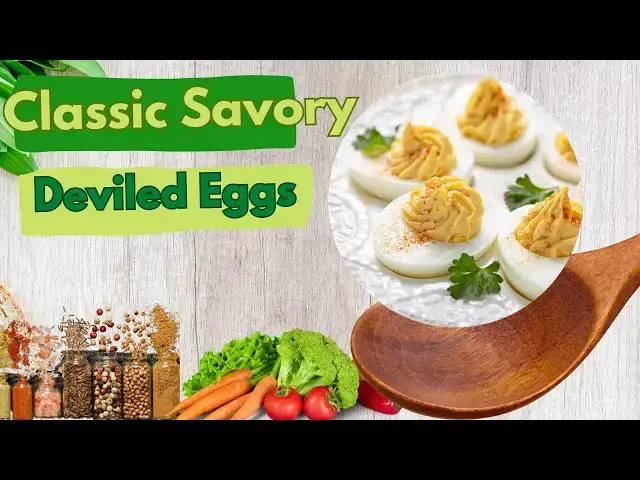 Video thumbnail for Heavenly Deviled Eggs Delight-video