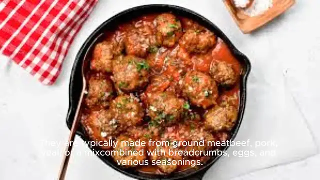 Video thumbnail for Meatballs