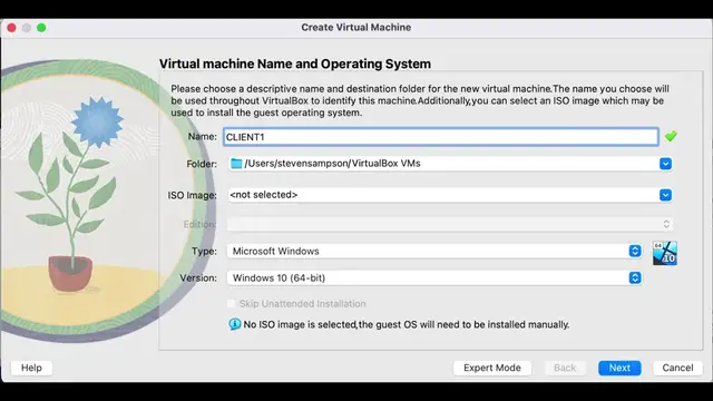 Video thumbnail for How to Setup a Basic Home Lab Running Active Directory (Oracle VirtualBox) | Part 2: Creating the Windows Server VM
