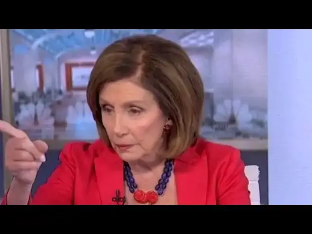 Video thumbnail for Retirement Time For Nancy Pelosi - Disaster On Live TV