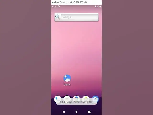 Video thumbnail for Background Service in Andorid with Kotlin Code