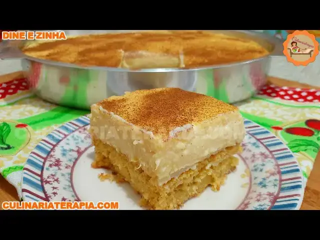Video thumbnail for Bolo Curau - Bolo de Milho Macio e Úmido com Cobertura Cremosa de Canjica Nordestina ou Curau