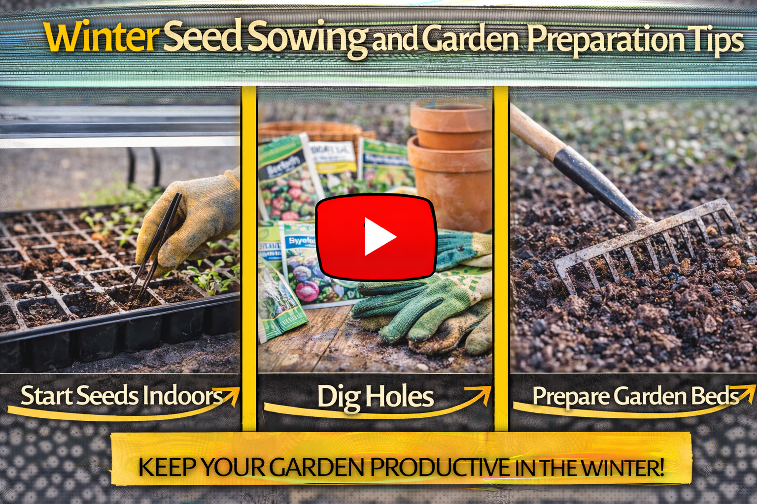 Video thumbnail for Winter Seed Sowing and Garden Preparation Tips
