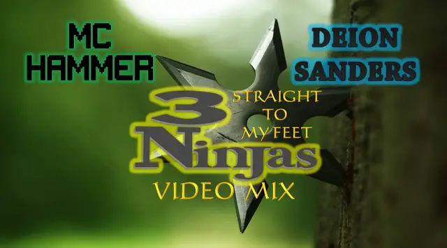 Video thumbnail for MC Hammer and Deion Sanders- Straight to My Feet (3 Ninjas Video Mix)