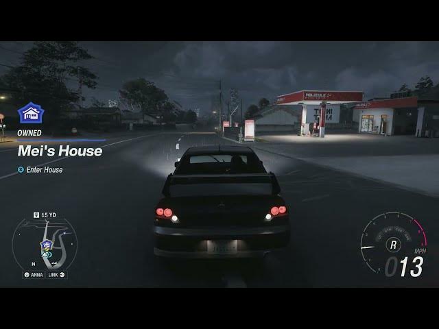 Video thumbnail for Forza Horizon 6 - 2004 Mitsubishi Lancer Evolution VIII MR "welcome Pack" Drizzle Nighttime Gameplay