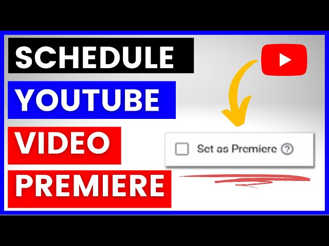 Video thumbnail for How To Schedule a Video Premiere On YouTube? [in 2025]