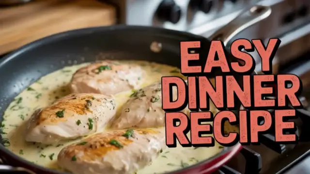 'Video thumbnail for Creamy Herb Chicken'