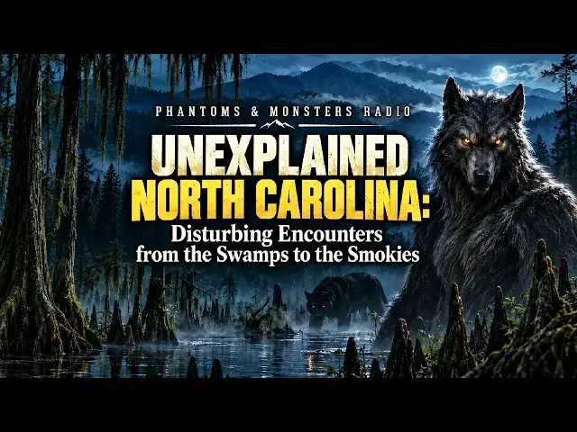 Video thumbnail for UNEXPLAINED NORTH CAROLINA: Disturbing Encounters from the Swamps to the Smokies