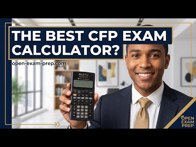Video thumbnail for The Best Calculator for the CFP Exam in 2026 (A 3-Minute Guide)