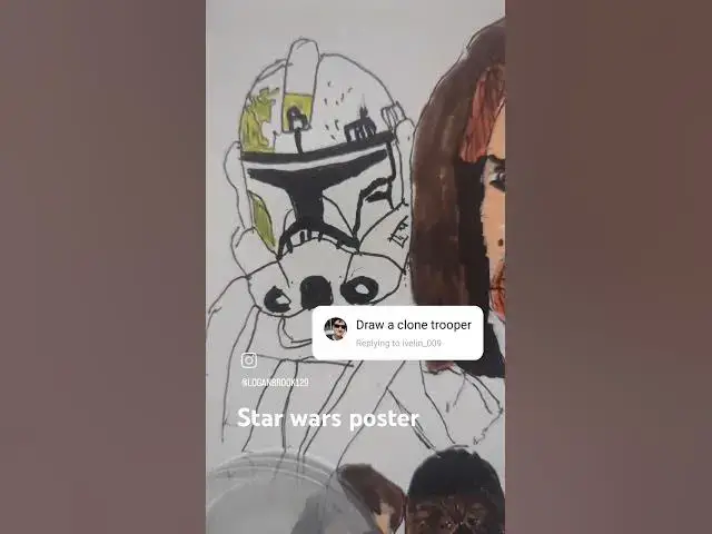 Video thumbnail for how to draw clone trooper star wars