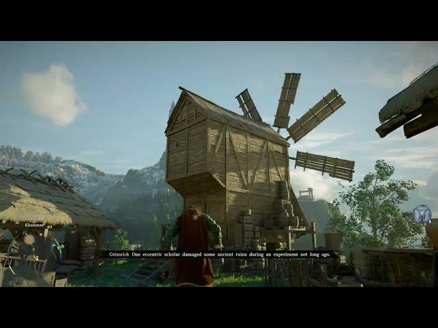 Video thumbnail for Crimson Desert - Chapter 4 On The Right Path: Scholastone: Speak with Grimrick (Wearing Uniform)