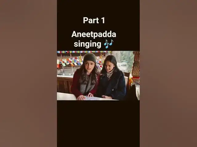 Video thumbnail for Aneetpadda singing saiyaara song 🎶 #saiyaara