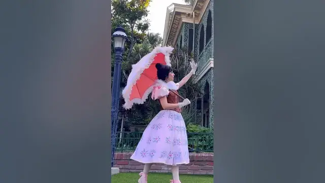 Video thumbnail for “Enjoy Your Ride, Mortals!” - Sally Slater at the #HauntedMansion World Premiere at #Disneyland