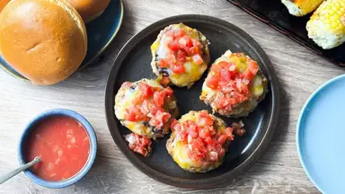 'Video thumbnail for Give Turkey Burgers A Tex-Mex Flair With This 3-Ingredient Recipe'