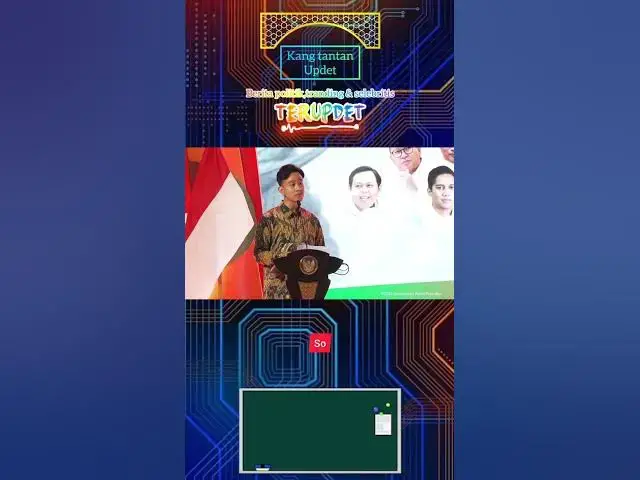 Video thumbnail for #reels #motivasi #berita #news #beritahariini #gibran