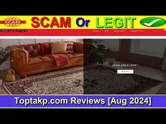 Video thumbnail for Toptakp.com Reviews (Aug 2024) - Is Toptakp A Scam Or Legit Site? Find Out! | Product Review