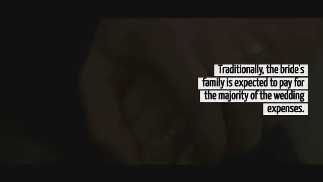 Video thumbnail for Who Is Supposed To Pay For The Wedding