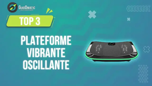Video thumbnail for ⭐️ MEILLEURE PLATEFORME VIBRANTE OSCILLATE (2023) - Comparatif & Guide d'achat