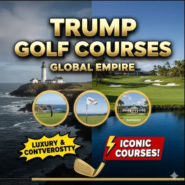 'Video thumbnail for Trump Golf Courses Explained | Doral, Turnberry & Bedminster'