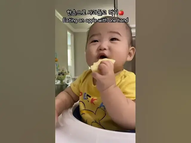 Video thumbnail for 사과는 이런 맛이구나?!