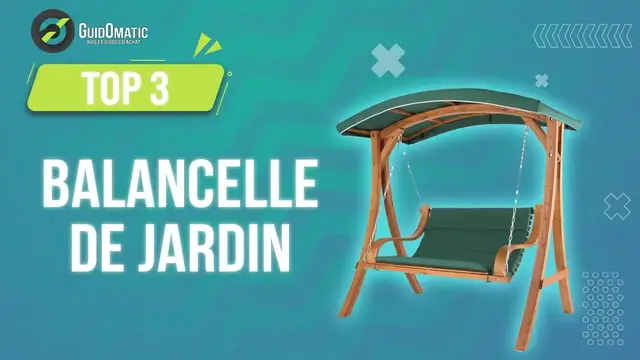 Video thumbnail for ⭐️ TOP 3 : BALANCELLE DE JARDIN 2023