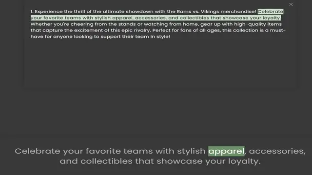 Video thumbnail for your favorite teams with stylish apparel, accessories, and collectibles that showcase your loyalty. Whether you're cheering from the stands or watching from home, gear up with high-quality items that capture the excitement of this epi