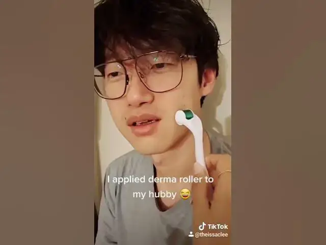 Video thumbnail for 남편에게 덜마롤러를 시도해보았다.