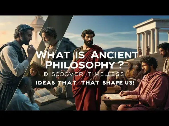 Video thumbnail for Ancient Philosophy Explained: Plato, Aristotle, the Stoics