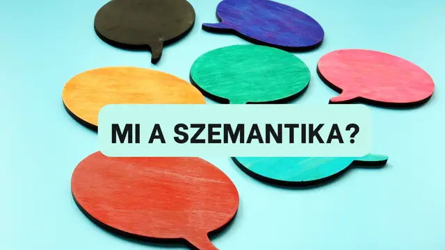 Video thumbnail for Mi a szemantika?