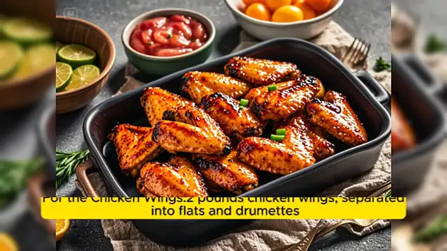 Video thumbnail for Golden and Crispy Oven-Baked Chicken Wings