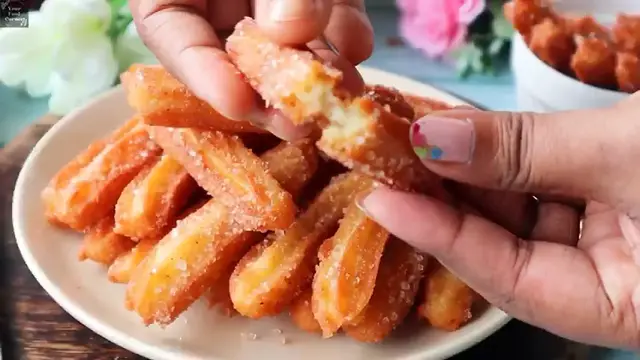 Video thumbnail for It's so DELICIOUS that everyone should make it❗️Simple _ Delicious Homemade Easy Churros Recipe