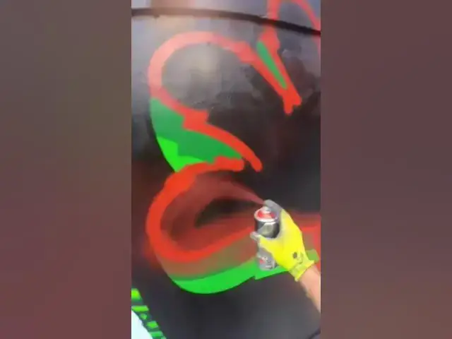 Video thumbnail for Spray can art