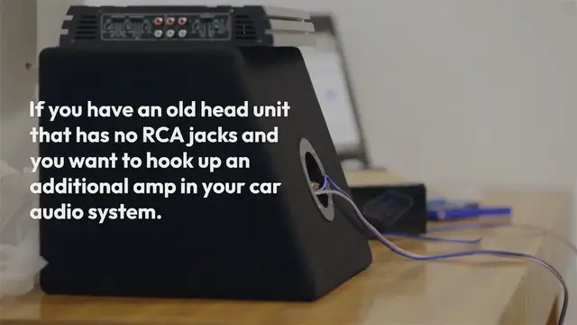 Video thumbnail for How To Hook up/Install An Amp Without RCA Jacks