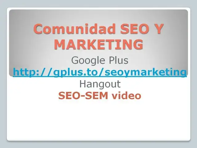 Video thumbnail for SEM y SEO video