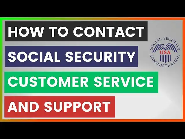 Video thumbnail for How To Contact Social Security Customer Service And Support? [in 2025]