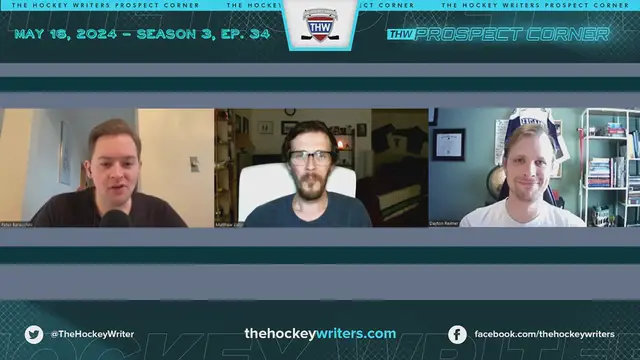 'Video thumbnail for Post-Lottery 2024 NHL Mock Draft - Zayne Parekh to the Ottawa Senators'