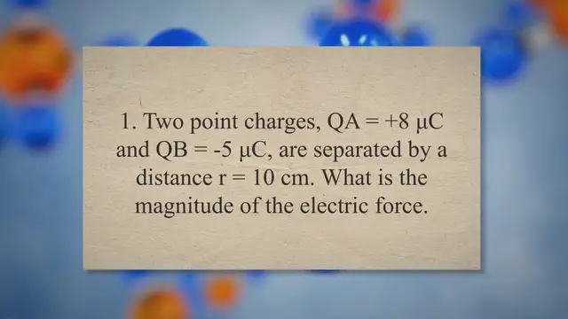 Video thumbnail for Coulomb’s law – problems and solutions