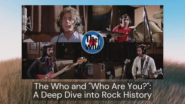 Video thumbnail for  The Who and "Who Are You?": A Deep Dive into Rock History