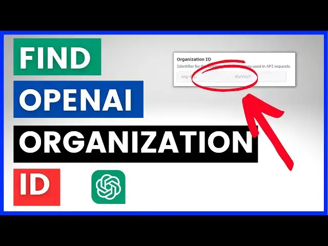 Video thumbnail for How To Find Your ChatGPT / OpenAI API Organization ID?