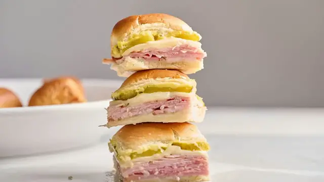 Video thumbnail for Sheet Pan Cuban Sliders Recipe
