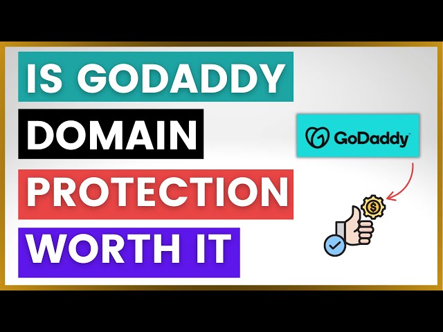 Video thumbnail for Is GoDaddy Domain Protection Worth It? [in 2025]