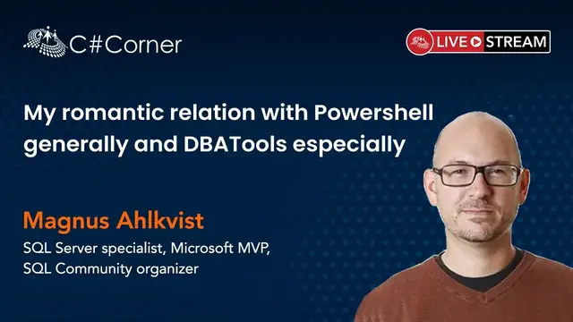 'Video thumbnail for My romantic relation with Powershell generally and DBATools especially by  Magnus Ahlkvist'