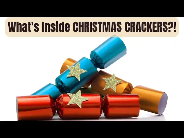 Video thumbnail for What's Inside CHRISTMAS CRACKERS!