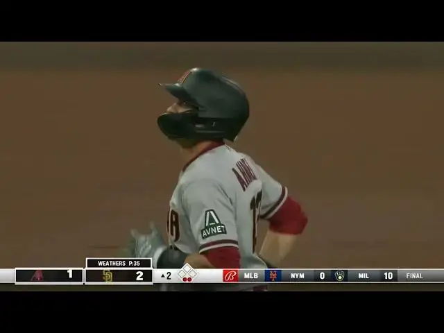 'Video thumbnail for Gabriel Moreno KNOCKS a Double-Play, Scoring Corbin Carroll! | Arizona Diamondbacks | 4/3/2023'