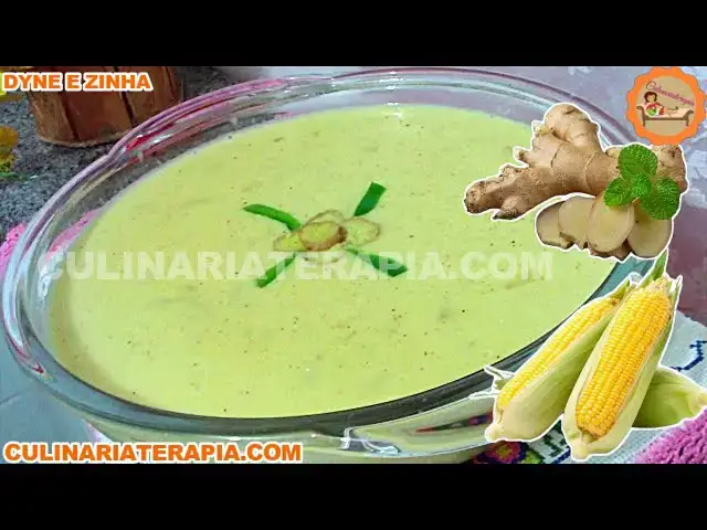 Video thumbnail for Sopa Leve de Caldo Cremoso de Milho com Gengibre - EBOOKS NA DESCRIÇÃO