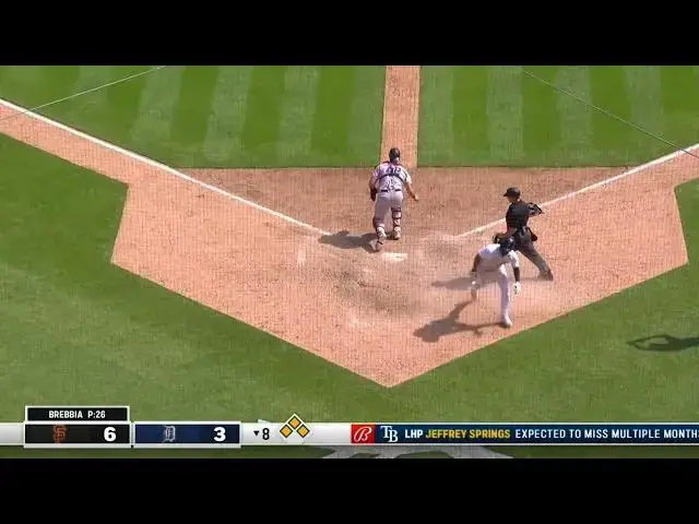 'Video thumbnail for Javier Baez SMACKS a Two-Run Double! | Detroit Tigers | 4/15/2023'