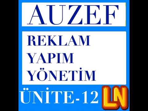 Video thumbnail for Reklam Yapım Yönetimi Ünite 12: Reklamda Etik Soruları