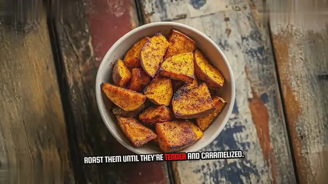 Video thumbnail for Chili Stuffed Sweet Potatoes