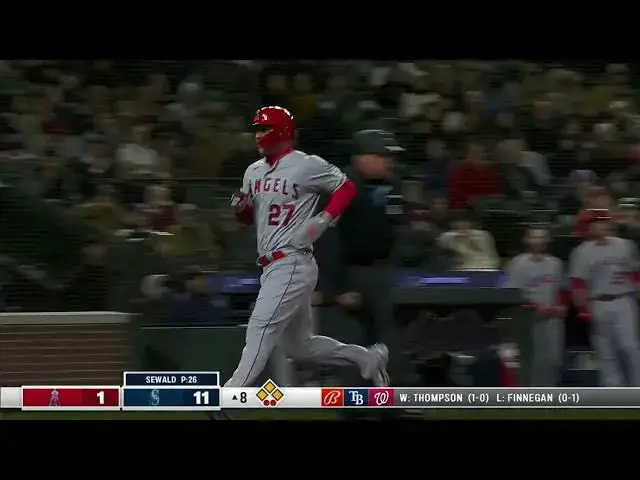 'Video thumbnail for Brandon Drury KNOCKS a RBI Sacrifice-Fly, Scoring Mike Trout! | Los Angeles Angels | 4/4/2023'