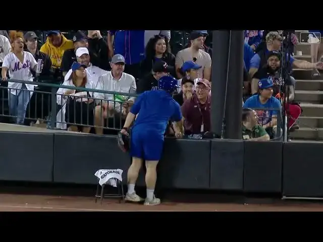 'Video thumbnail for Young Fan Receives Ball then Throws it Back! | 5/16/2023'
